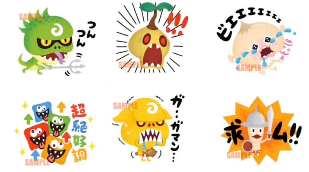 城ドラ LINEスタンプ