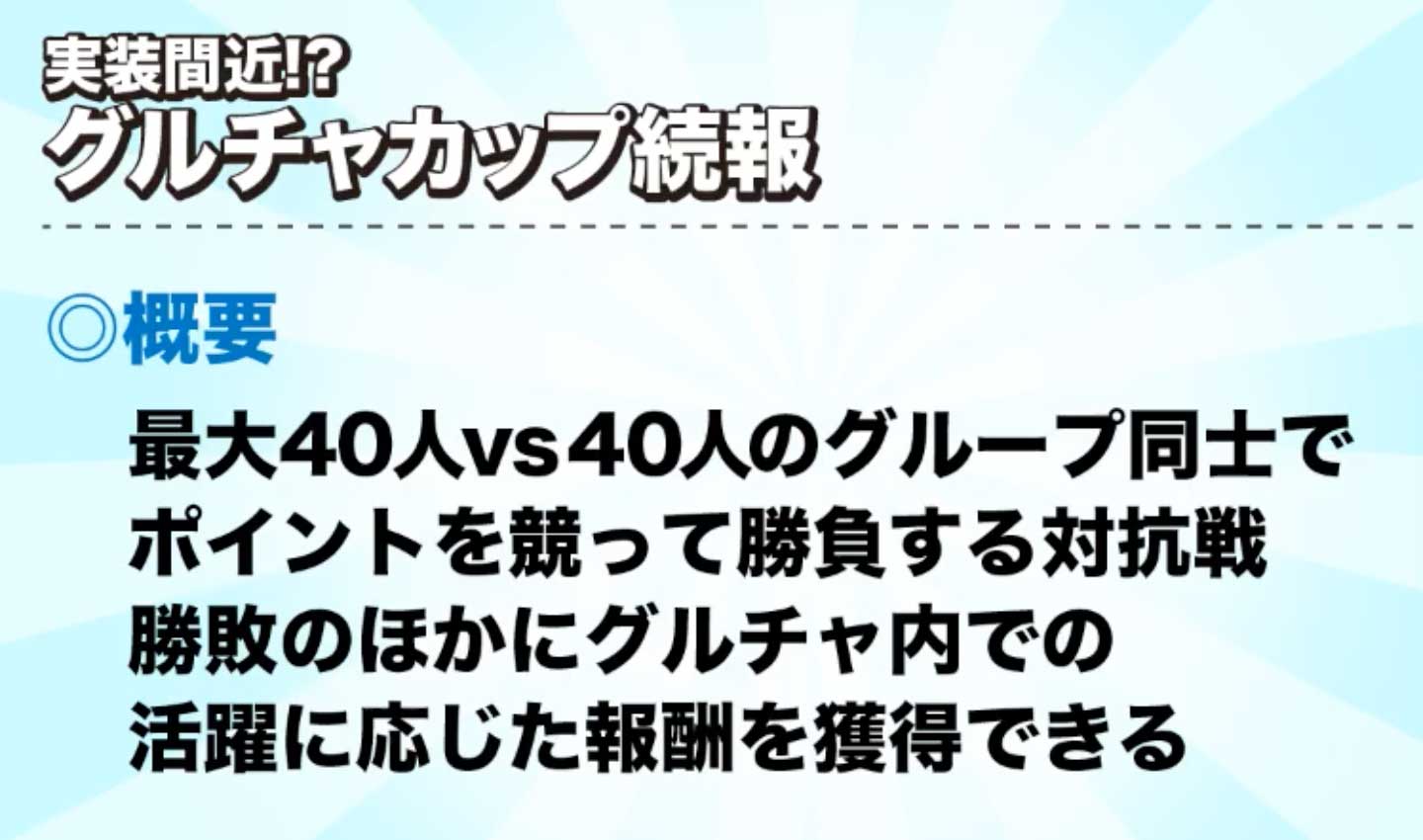 城ドラ グルチャカップの詳細まとめ グルチャ対抗戦がアツい わからない部分も確認 城とドラゴン 城ドラーズ 城とドラゴン攻略サイト